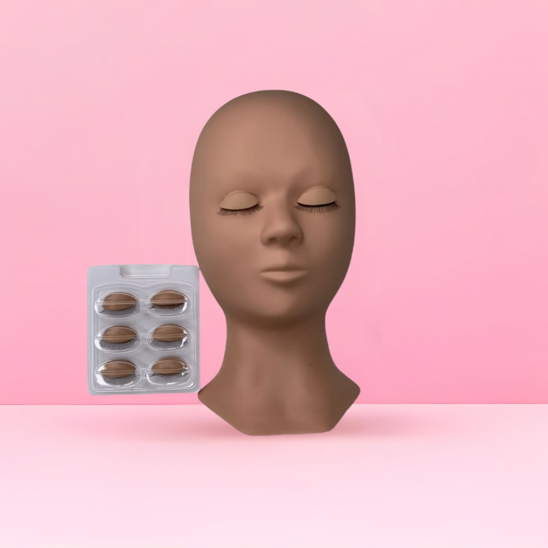 Mannequin Head With Eyelids
