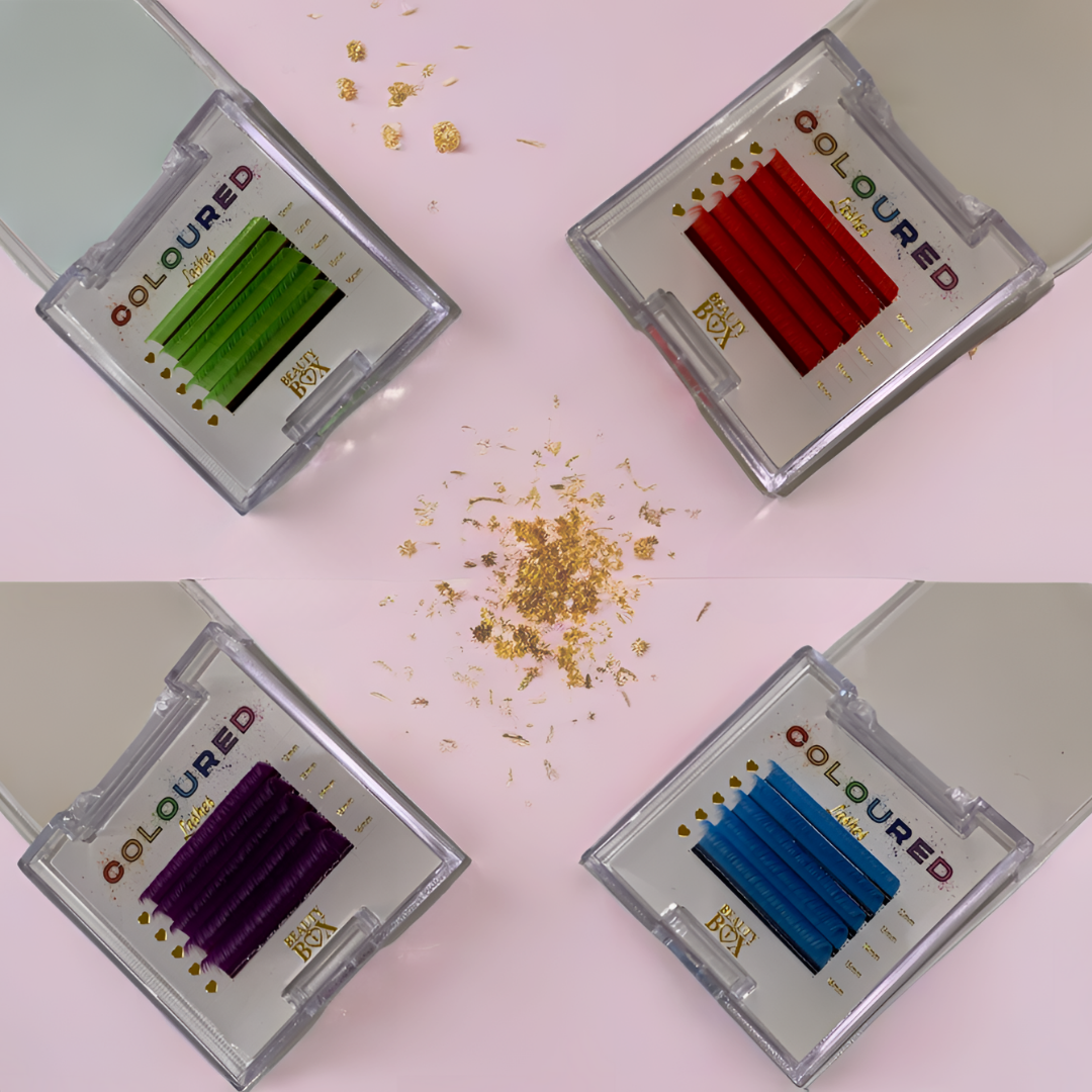 Easy Fanning Coloured Lashes